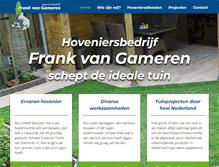 Tablet Screenshot of frankvangameren.nl